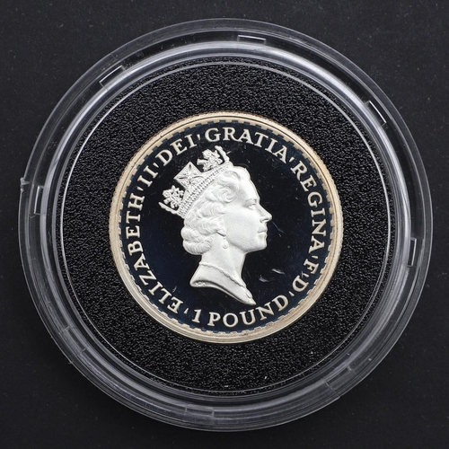 926 - A 1997 SILVER PROOF BRITANNIA FOUR COIN COLLECTION. A Royal Mint four coin silver proof Britannia se... 