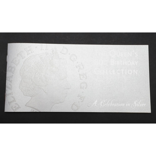 937 - AN ELIZABETH II 13 COIN 80TH BIRTHDAY SILVER COIN COLLECTION, 2006. A 13 coin silver proof collectio... 