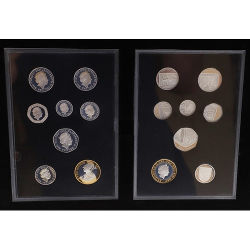 949 - A ROYAL MINT SILVER PROOF DOUBLE SET, 2015. A 'Fifth Circulating coinage portrait first edition' sil... 