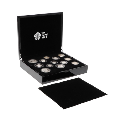 952 - A ROYAL MINT 2017 SILVER PROOF PRESENTATION COIN SET. 'The Coins of 2017', a Royal Mint presentation... 