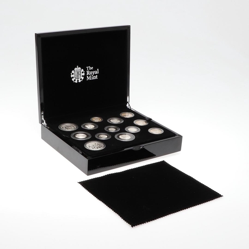 952 - A ROYAL MINT 2017 SILVER PROOF PRESENTATION COIN SET. 'The Coins of 2017', a Royal Mint presentation... 