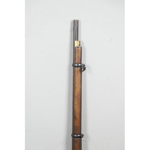 19 - A TOWER ISSUED PATTERN 53 THREE BAND RIFLE. With a 99cm tapering barrel with with three grove riflin... 