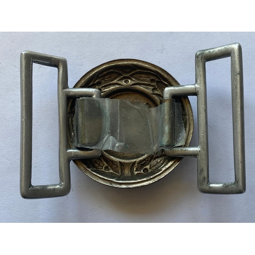 229 - A SECOND WORLD WAR GERMAN BELT BUCKLE AND ANOTHER SIMILAR. A Second World War German Army belt buckl... 