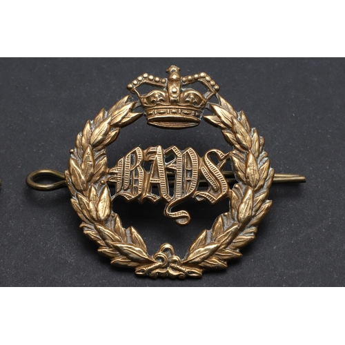 243 - TWO SIMILAR 2ND DRAGOON GUARDS (BAYS) CAP BADGES. A 2nd Dragoon Guards (Queen's  Bays) Other ranks b... 