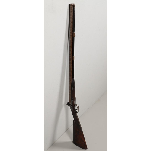 25 - A FINE 19TH CENTURY 12 BORE SPORTING GUN BY GEORGE GIBBS OF BRISTOL. With twin 72cm damascus barrels... 