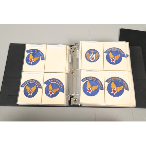 257 - AN EXTENSIVE COLLECTION OF AMERICAN PATCHES 's HOULDER PATCH INSIGNIA OF THE UNITED STATES ARMED FOR... 