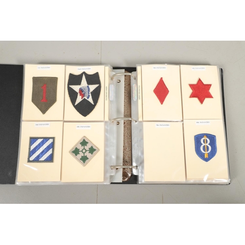 257 - AN EXTENSIVE COLLECTION OF AMERICAN PATCHES 's HOULDER PATCH INSIGNIA OF THE UNITED STATES ARMED FOR... 