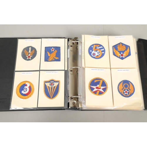 257 - AN EXTENSIVE COLLECTION OF AMERICAN PATCHES 's HOULDER PATCH INSIGNIA OF THE UNITED STATES ARMED FOR... 