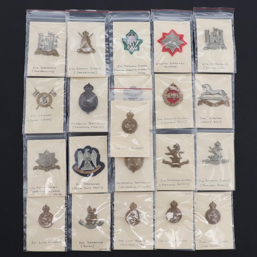 360 - A COLLECTION OF BRITISH ARMY FIELD SERVICE CAP BADGES . An extensive collection of Field Service Cap... 