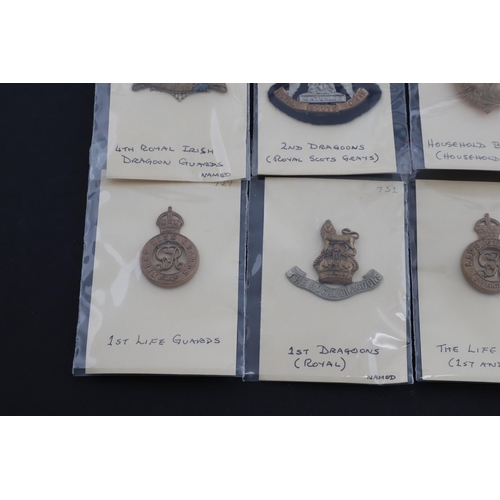 360 - A COLLECTION OF BRITISH ARMY FIELD SERVICE CAP BADGES . An extensive collection of Field Service Cap... 