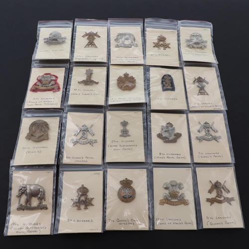 384 - A COLLECTION OF BRITISH ARMY FIELD SERVICE CAP BADGES . An extensive collection of Field Service Cap... 