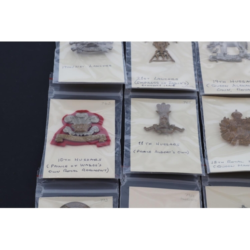 384 - A COLLECTION OF BRITISH ARMY FIELD SERVICE CAP BADGES . An extensive collection of Field Service Cap... 