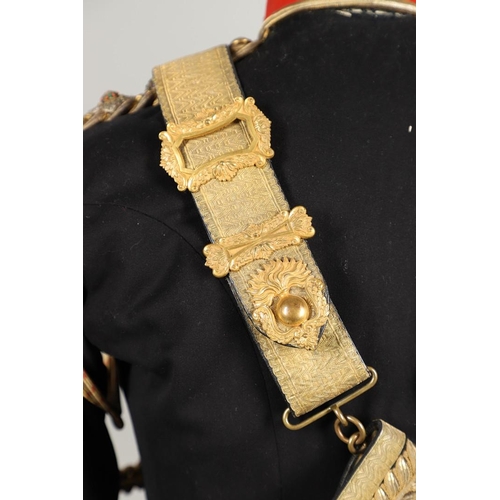 398 - THE MAGNIFICENT ROYAL ARTILLERY UNIFORM OF MAJOR GENERAL SIR GEORGE McKENZIE FRANKS KCB. The black u... 