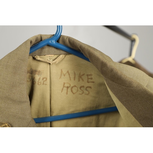 441 - A COLLECTION OF SECOND WORLD WAR AND LATER AMERICAN MILITARY UNIFORM. A 1944 pattern Wool field jack... 