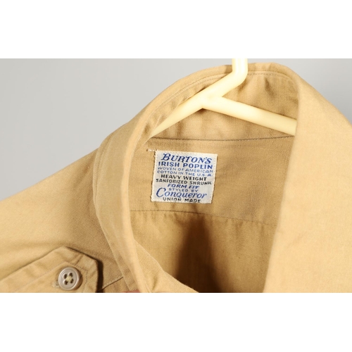 445 - A MID 20TH CENTURY AMERICAN FLYING JACKET, A MODERN N-3B FLYING JACKET AD OTHERS. A brown leather fl... 