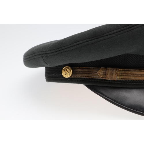 455 - TWO POST WAR AMERICAN ARMY WARRANT OFFICERS PEAKED CAPS AND SHOULDER INSIGNIA. A U.S. Army Warrant O... 