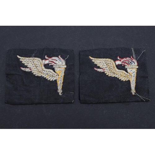 460 - A PAIR OF AMERICAN PATHFINDER SHOULDER PATCHES. A pair of U.S. Pathfinder shoulder patches, probably... 