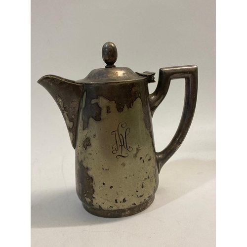 489 - A SECOND WORLD WAR GERMAN LEIBSTANDARTE-SS COFFEE POT. A Second World War German Leibstandarte-SS co... 