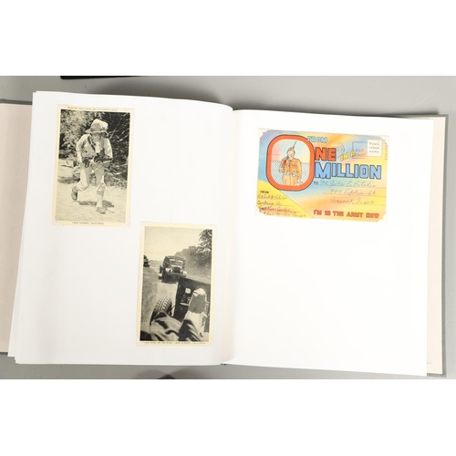 500 - A COLLECTION OF MILITARY THEMED POSTCARDS. A collection of postcards to include humorous cards, roma... 