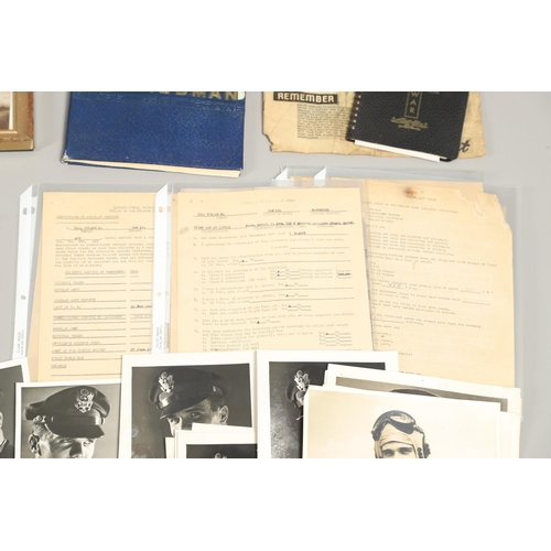 506 - AN ARCHIVE OF DOCUMENTS AND RECONNAISSANCE IMAGES RELATING TO LIEUTENANT ROLAND E. LEE, U.S. AIR COR... 