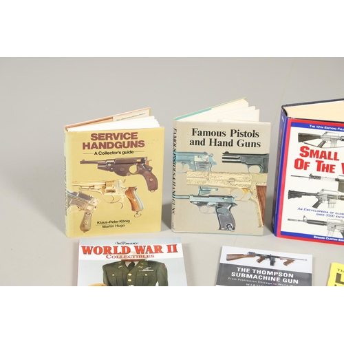 517 - A COLLECTION OF BOOKS ON HAND GUNS AND OTHER MILITARY INTERSTS. A collection of books to include 's ... 