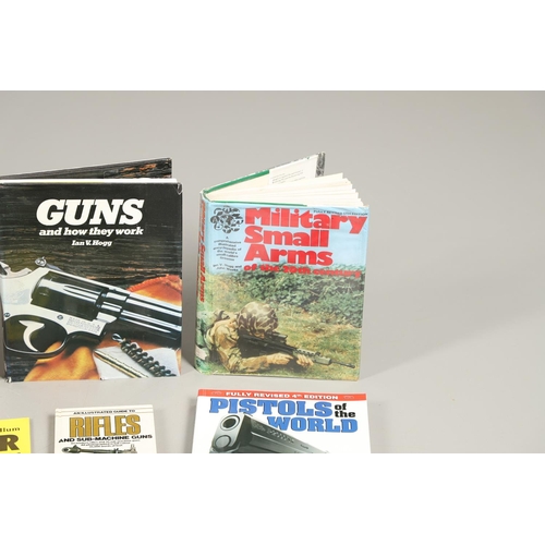 517 - A COLLECTION OF BOOKS ON HAND GUNS AND OTHER MILITARY INTERSTS. A collection of books to include 's ... 