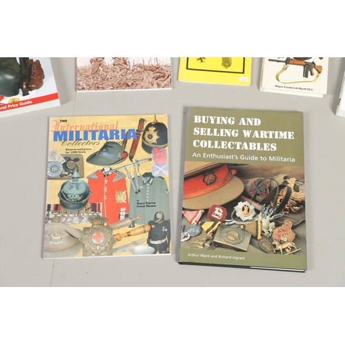 517 - A COLLECTION OF BOOKS ON HAND GUNS AND OTHER MILITARY INTERSTS. A collection of books to include 's ... 