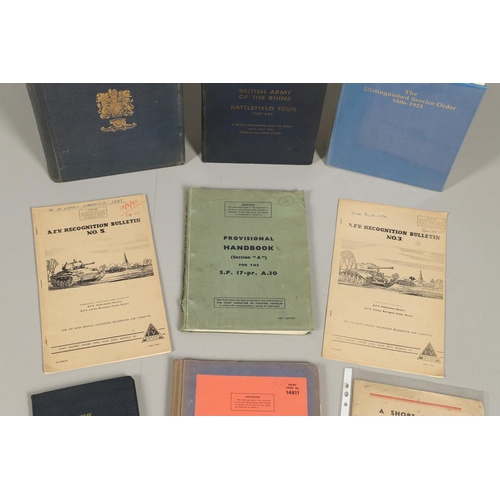 524 - A COLLECTION OF MILITARY HISTORY BOOKS TO INCLUDE THE ROYAL ARTILLERY COMMEMORATION BOOK. The Royal ... 