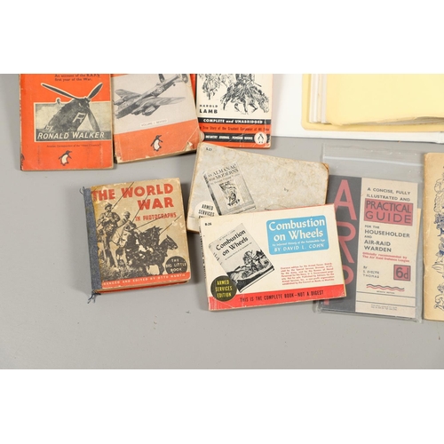 541 - A LARGE COLLECTION OF SECOND WORLD WAR AND LATER EPHEMERA AND SIMILAR PUBLICATIONS. A large collecti... 