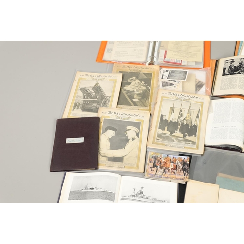 541 - A LARGE COLLECTION OF SECOND WORLD WAR AND LATER EPHEMERA AND SIMILAR PUBLICATIONS. A large collecti... 