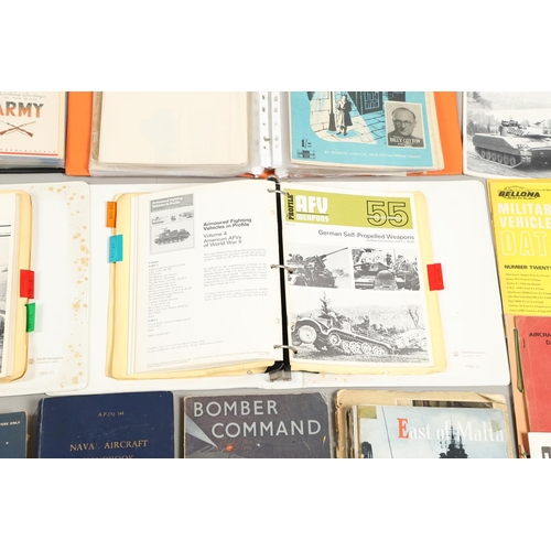 541 - A LARGE COLLECTION OF SECOND WORLD WAR AND LATER EPHEMERA AND SIMILAR PUBLICATIONS. A large collecti... 