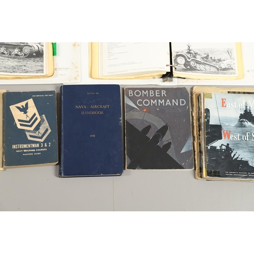 541 - A LARGE COLLECTION OF SECOND WORLD WAR AND LATER EPHEMERA AND SIMILAR PUBLICATIONS. A large collecti... 