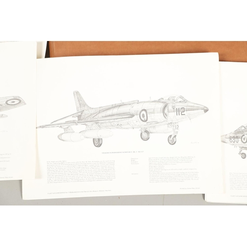 556 - AN INTERESTING COLLECTION OF MILITARY AIRCRAFT PLANS, MANUALS, DOCUMENTS AND OTHER ITEMS. A collecti... 