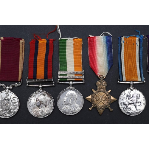 590 - A BOER WAR DISTINGUISHED CONDUCT GROUP OF EIGHT TO THE ARMY ORDNANCE CORPS. A group of eight compris... 