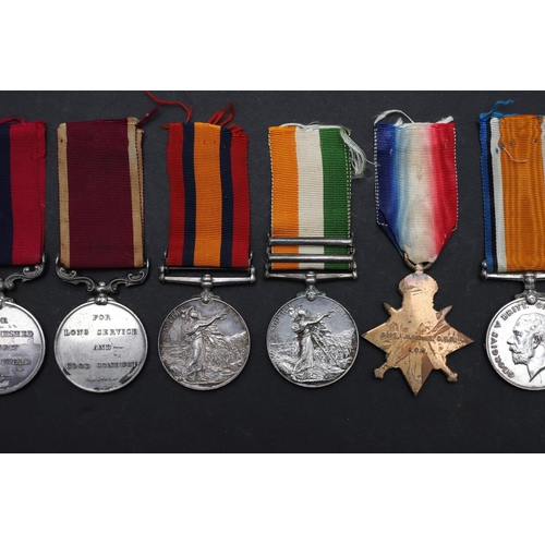 590 - A BOER WAR DISTINGUISHED CONDUCT GROUP OF EIGHT TO THE ARMY ORDNANCE CORPS. A group of eight compris... 