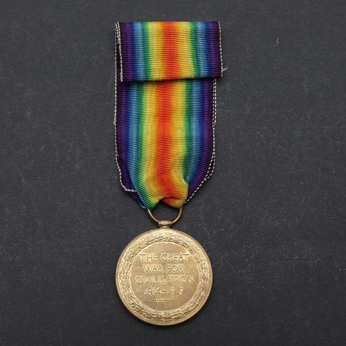 608 - A FIRST WORLD WAR VICTORY MEDAL TO THE DEVON REGIMENT. A Great War Victory Medal named to 31023 Pte ... 