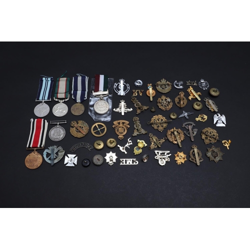 614 - AN INDIA GENERAL SERVICE MEDAL, INDIA SERVICE MEDAL AND OTHERS. An India General Service Medal 1936-... 