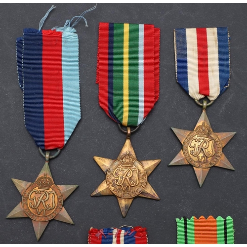 628 - A COLLECTION OF SECOND WORLD WAR MEDALS. A collection of Second World War Medals: 1939-45, Atlantic,... 