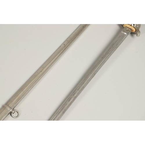 65 - A BRITISH HEAVY CAVALRY OFFICER's  SWORD BY WILKINSON MADE FOR LT.COL SYKES WHO COMMANDED THE DENBIG... 