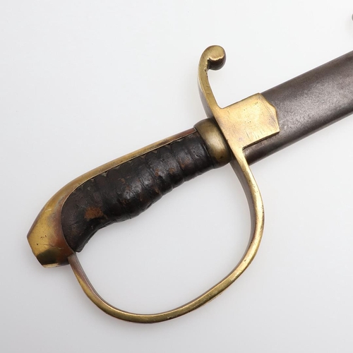 68 - NO LOT. (A FIRST WORLD WAR TURKISH CAVALRY TROOPER's  SWORD AND SCABBARD.)  PLEASE NOTE: THIS HAS BE... 