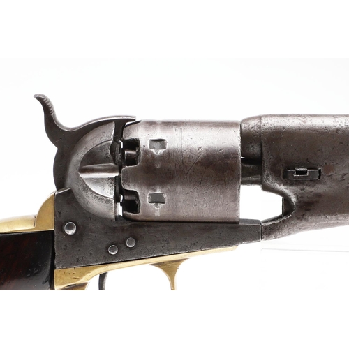 7 - A COLT NAVY 36 CALIBRE SIX SHOT REVOLVER NUMBER 4378. A Colt Navy pattern revolver numbered 4378. Wi... 