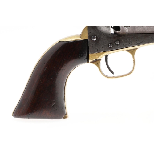 7 - A COLT NAVY 36 CALIBRE SIX SHOT REVOLVER NUMBER 4378. A Colt Navy pattern revolver numbered 4378. Wi... 