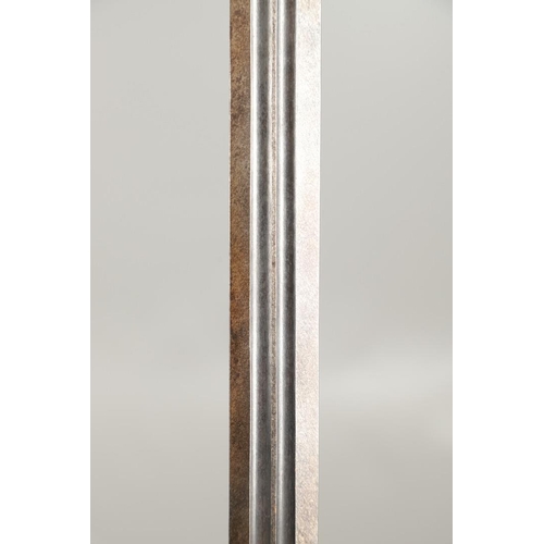 71 - A 19TH CENTURY SCOTTISH BROADSWORD. With a broad, pointed 71cm blade with double fullers, straight c... 