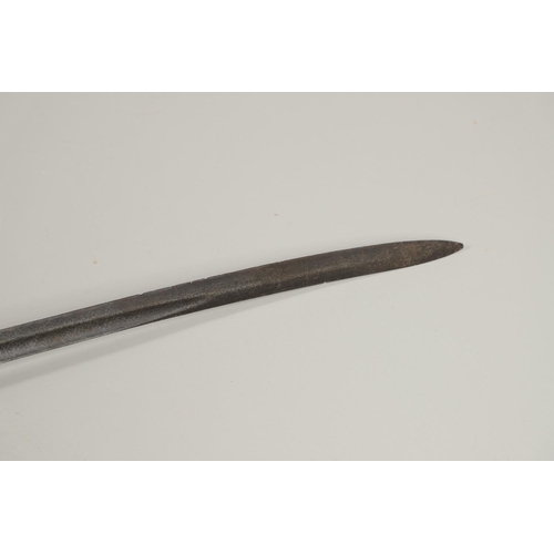 78 - A VICTORIAN 1853 PATTERN CAVALRY TROOPERS SWORD MARKED FOR THE DRAGOON GUARDS. With an 89cm curved a... 