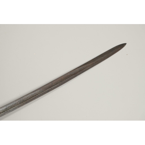 93 - A GEORGE V 1897 PATTERN INFANTRY OFFICERS SWORD. With an 82cm pointed single edged undecorated blade... 