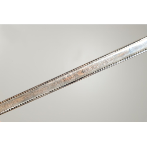 94 - A GEORGE V 1897 PATTERN SWORD FOR THE OXFORDSHIRE AND BUCKINGHAMSHIRE LIGHT INFANTRY BY WILKINSONS. ... 