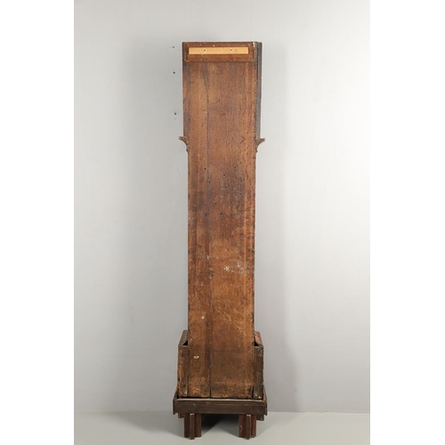 1130 - AN EARLY 18TH CENTURY WALNUT MARQUETRY LONGCASE. the 11 1/2