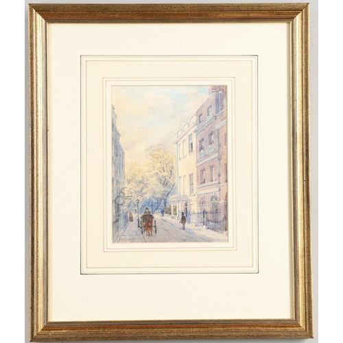 329 - EDWARD ANGELL ROBERTS (FL.C.1870-1890). NEW STREET, SPRING GARDENS (1885); OLD WOODEN HOUSES, STRAND... 