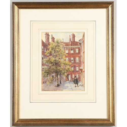 329 - EDWARD ANGELL ROBERTS (FL.C.1870-1890). NEW STREET, SPRING GARDENS (1885); OLD WOODEN HOUSES, STRAND... 