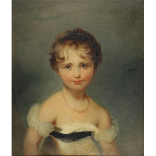 351 - SIR THOMAS LAWRENCE, PRA (1769-1830). His studio. PORTRAIT OF LADY EMILY COWPER (1810-1872), LATER C... 